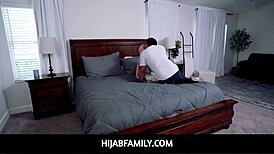 Gorgeous Babe with Hijab Gets Tight Pussy Stretched!