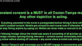 Doctor Tampa endures intense semen extraction by perverts!