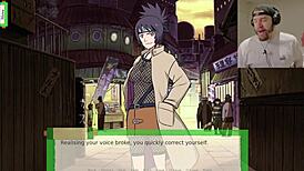 i took down tsunade in this anime hentai threesome with doggystyle creampie and blowjob