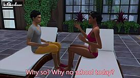 Step Son Fucks Cheating Step Mom While Dad’s at Work