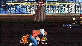 brian battles selcer in anime hentai cumshot scene