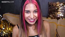 Hey, wanna join us for a wild dildo threesome with hot teens?