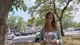 Beautiful Teen Babe Fucking for Money with Skilled Handjob Action