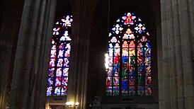 Inside prague castle