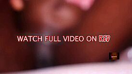 Brownflavour massages her pussy and moans, Oh yes!