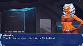 star wars orange trainer part 51, uh, cosplay bang with hot alien sith girls, ya know