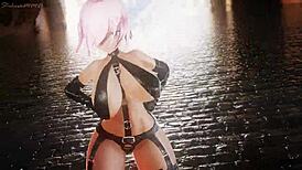 Mashu Kyreilight Mmd Lupin R18 Unfolds In A Big Tits Hentai Adventure