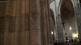 Inside prague castle