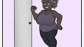 Auntie Fixes My Problem with Her Big Ebony Ass and Tits in Wild Session. Help Never Felt So Good.