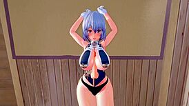 Sirius gets titty fucked with big ass and tits in pov