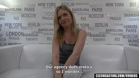 i’m falling for this shy blonde getting fingered by a stranger