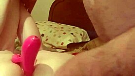 Fucking and toying her wet pussy with spanking!