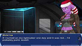 Star wars orange trainer part 29 features cosplay with hot alien girls in group costumes