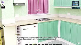 Sunshine Love Part 27 - Blonde Hentai Babe Rides Monster Cock on Beach