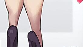 Tatsumaki Worshiped With Jerk Off Instructions