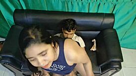 hot housewife gets hard fuck 😍 hanif and adori