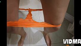 Wife returns home with creampie collection