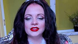 Red lips fetish for your holidays