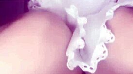 qing teng mei mei, the maid, gets her peach ass fucked by her cousin while cleaning 😏