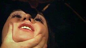 Whispers of Pain in Hardcore BDSM Bondage Teen Slave Licking Cum
