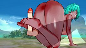 3D Anime Cartoon Fantasy With Huge Ass And Big Tits