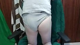 gay guy masturbates with his cock