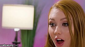 nia nacci shows kissing talent in scissoring and licking scene