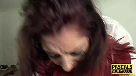 Real Redhead Enjoys Deep Fingering And Hard Pounding With Big Toy