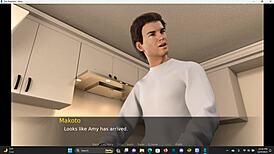 Amy Reacts To Early Christmas Porn With Big Tits And Squirting