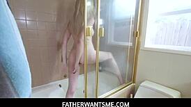 Finally, my stepdaughter Lexi Lore says yes to banging me hard