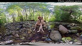 Yanks amateurs ANA MOLLY and BELLE HAVING LESBIAN FUN outdoors