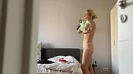 Peeking at Hot Stepsister Changing Clothes Feels So Wrong Yet Exciting