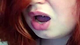 Russian Pawg Redhead Dances With Natural Big Ass