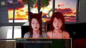 Bold Redhead Teen With Small Tits Explores Intense Family Dynamics In My New Family 350