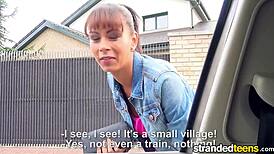 Mofos - Outdoor Sex Adventure with Ebony Cutie