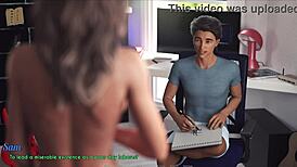 i'm the wife and my stepmother was playing this game, but it got a bit weird with some family moments.