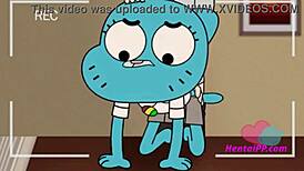 Hey, wanna see Gumball cartoon uncensored sex action?