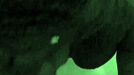 straight guy gets pov blowjob and deepthroat from ebony with big black cock