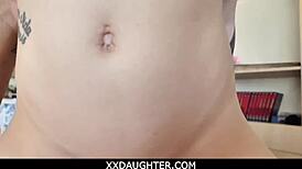 Harlowe Blue learns everything about intimacy from her stepdaddy