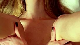 Samantha Rouge's First Teddy Sex in Missionary Close-Up on Phone