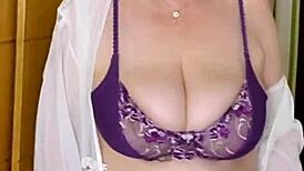 Hot Busty Granny MariaOld Teases Wildly