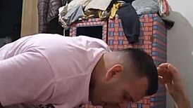 My Bisexual Friend's Visit Turns Into Outdoor Latina Creampie