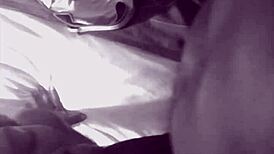 straight guy gets pov blowjob and deepthroat from ebony with big black cock