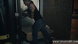 Teen left behind at mansion party in bad hood for dirty BDSM domination.