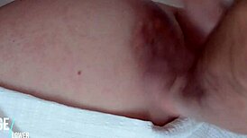 Vacuum Massage on Hot European Babe's Ass!