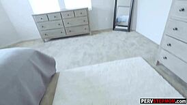 perv stepson uses toy to satisfy his busty milf stepmom