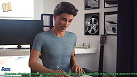 i'm the wife and my stepmother was playing this game, but it got a bit weird with some family moments.