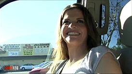 A delicious tit job before deeply pounding this big slut hard