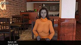 teen gets anal with sexy boobs