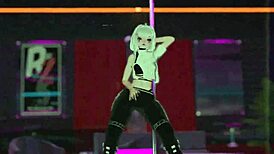 i-i tried pole dancing in vrchat but made some errors in the virtual world with friends.